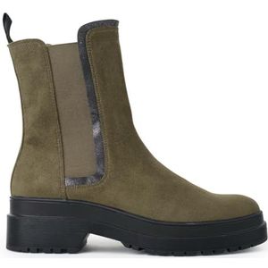 CHATTAWAK Dameslaarzen, 16TUXTLAVKAKI39, modieus, V.kaki, 39 EU, V kaki, 39 EU