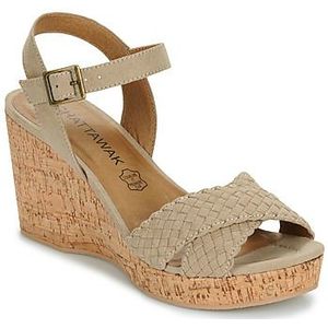 Chattawak  CORDO  sandalen  dames Bruin