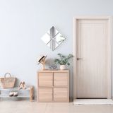 Tendance - Plak Spiegel Tegels - Glas - 20 x 20 cm - Vierkant - Zelfklevend - 4 Stuks