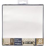 Tendance - Plak Spiegel Tegels - Glas - 20 x 20 cm - Vierkant - Zelfklevend - 4 Stuks