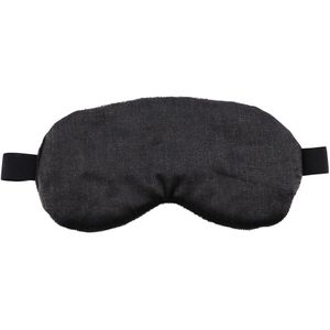 Slaapmasker Fluweel - zwart - oogmasker - voor onderweg en thuis - Slaapmaskers
