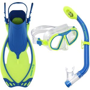 US Divers Toucan Set - Snorkelset - Kinderen - Geel/Blauw - 25-31