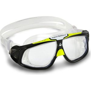 Aquasphere Seal 2.0 - Zwembril - Volwassenen - Clear Lens - Zwart/Groen