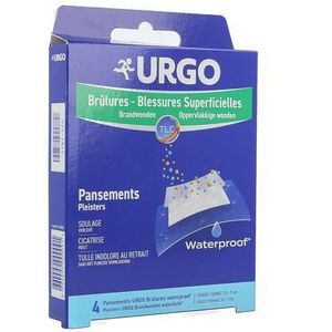 URGO - Waterproof Pleisters - Transparant - Antiseptisch - Ademend