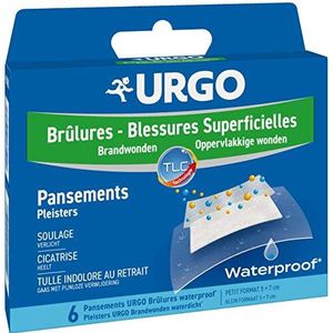 URGO BRANDWONDEN - Steriele Pleisters - 6 Stuks - Lipidocolloïde Technologie