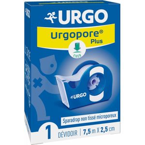 Urgo - Pore Microporeuze Pleister Plus - 7,5 m x 2,5 cm - Hypoallergeen