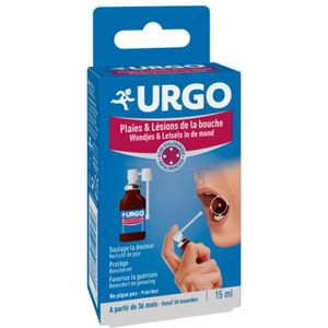 Urgo Wondjes en Letsels Mond Spray 15ml
