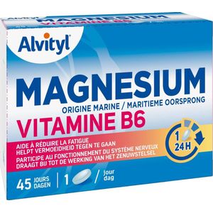 Alvityl Magnesium + vitamine B6 Tabletten 45 stuks