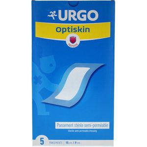 Urgo Optiskin plakband, halfdoorlatend, steriel, 15 x 9 cm