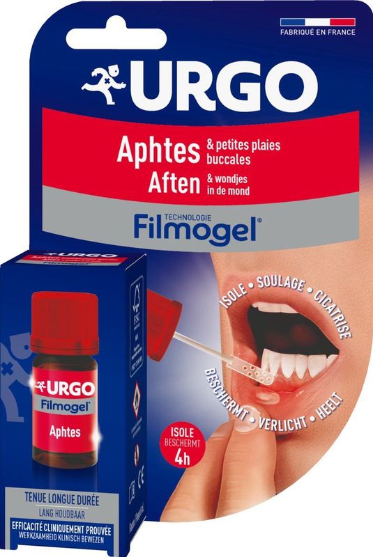URGO - Filmogel Aften en Mondwondjes - Aftenbehandeling - 6ml