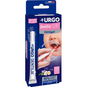 URGO Dentilia® Filmogel - Kalmerende Pen voor Eerste Tandjes - 10ml - Natuurlijke Ingrediënten - Geschikt vanaf 3 Maanden