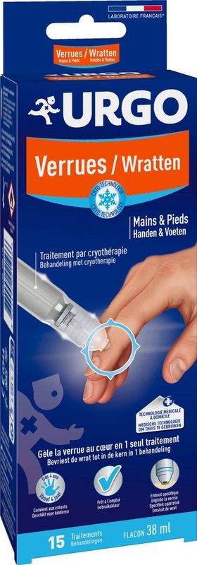 URGO - Wratten Cryotherapiebehandeling - 38ml - Wrattenverwijderaar