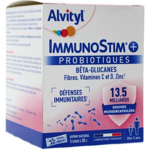 Alvityl ImmunoStim+ Probiotica 30 Zakjes