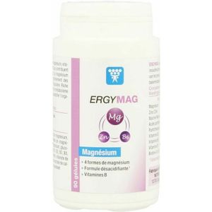 ERGYMAG - Voedingssupplement - Rijk aan Magnesium - 3 Capsules