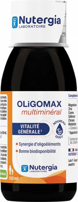 OLiGOMAX - Multimineral - Supplement - 30 Capsules - Mineralen en Oligo-elementen