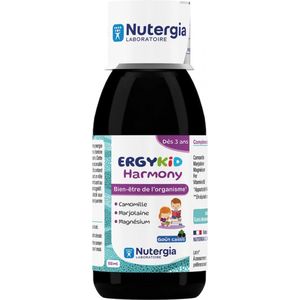 Ergykid - Harmony - Voedingssupplement - 150 ml - Met Kamille, Marjolein, Vitamine B6, Magnesium en IJzer