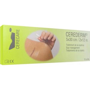 Cerecare Cerederm Rechthoekige Littekenbehandeling 5 x 30 cm 10 Eenheden