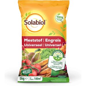 Solabiol Meststof Universeel - 10 kg - Meststoffen voor Moestuin, planten en gazon - Mest met Osiryl