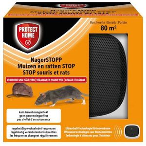 Protect Home Ultrasonic muizen en ratten STOP 80 m2
