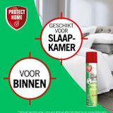 Protect Home - Vliegen- en Muggenspray - 400 ml - Natuurlijke Actieve Stof