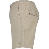 Regular fit korte broek met logostitching, model 'PREPSTER'