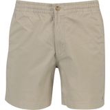 Regular fit korte broek met logostitching, model 'PREPSTER'