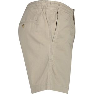 Regular fit korte broek met logostitching, model 'PREPSTER'