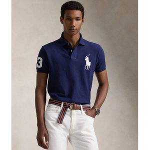 Ralph Lauren - Heren T-shirt Polo - Blauw - Custom Slim Fit