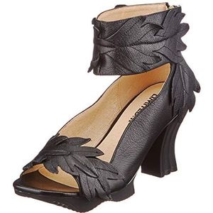 Laura Vita FRCIDAO 100 Plateau sandalen voor dames, Zwart noir noir, 37 EU