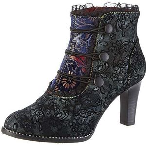 Laura Vita Alcbaneo 130 Enkellaars voor dames, Noir, 42.5 EU