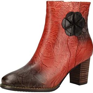 LAURA VITA ANCGIEO 03 enkellaars voor dames, rood, 40 EU, rood, 40 EU