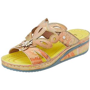 Laura Vita Dames Jacdiso 04 Mule, geel, 41 EU