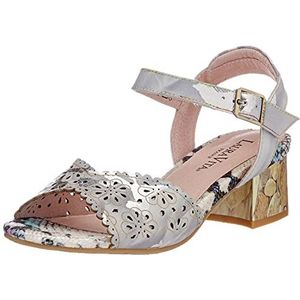 Laura Vita Dames Hucbio 09 Heeled Sandaal, grijs, 40 EU