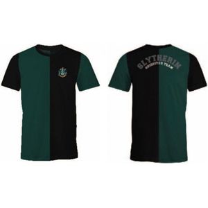 Harry Potter - Slytherin Quidditch Team - T-shirt - Zwart en Groen