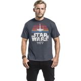 Star Wars - Since 1977 - T-shirt - Antraciet - 100% Katoen