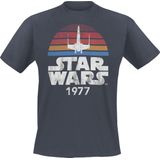 Star Wars - Since 1977 - T-shirt - Antraciet - 100% Katoen