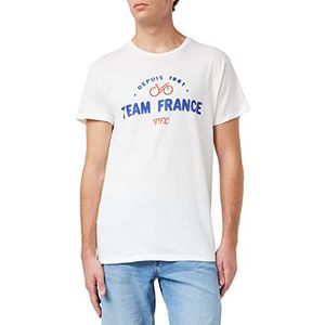 Fédération française de cyclisme MEFFCYCTS001 T-shirt, wit, S, Wit., S