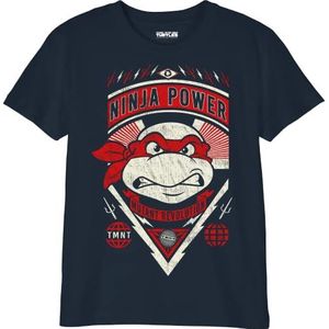 Tortues Ninja BOTMNTDTS003 T-shirt, marineblauw, 12 jaar, Marine, 12 Jaren