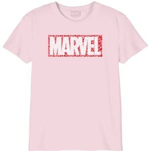 Marvel Meisjes-T-shirt, lichtroze, 6 Jaren, lichtroze