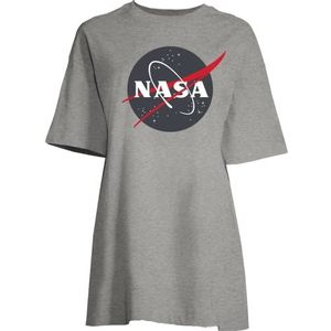 Nasa Nachthemd voor dames, Grijs Melange, S