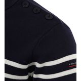 Armor-Lux Groix Trui - Navy - Katoen - Regular-Fit