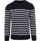 Armor-Lux Groix Trui - Navy - Katoen - Regular-Fit