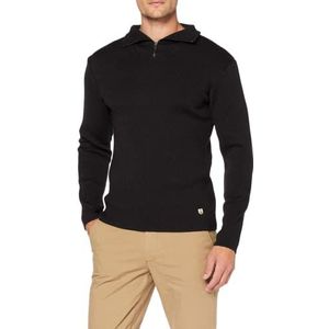 Armor Lux, Herenpullover ""Guisseny"" erfgoed, zwart (zwart 010), S
