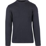 Armor-Lux Paimpol Trui Wol Navy - Heren