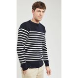 Armor-Lux - Paimpol - Trui - Navy - 50% Wol, 50% Acryl