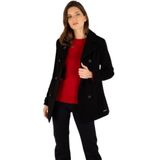 Caban - Wolvelours - Effen - 100% Wol - Vrouwen