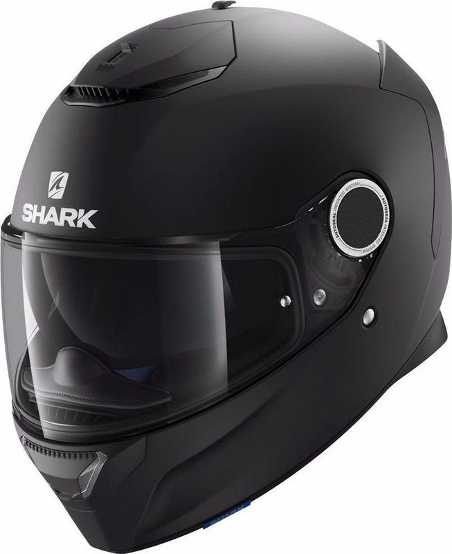 Shark - Spartan 1.2 - Integraalhelm - Zwart - Carbon en Glasvezel