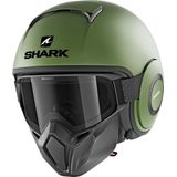 SHARK STREET DRAK BLANK MATTE GMA GREEN XS - Maat XS - Helm