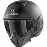 SHARK - STREET DRAK - Motorhelm - Zwart - Thermoplastisch - Ventilatie