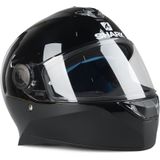 SHARK - SKWAL 2.2 - Motorhelm - Zwart - Shark Integraalhelm met Witte Led Verlichting